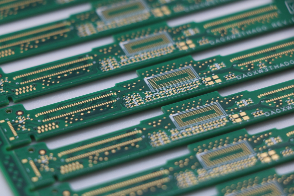 Green Soldermask FR4 1.6MM 2OZ Layers ENIG/ HASL HDI Printed Circuit Board