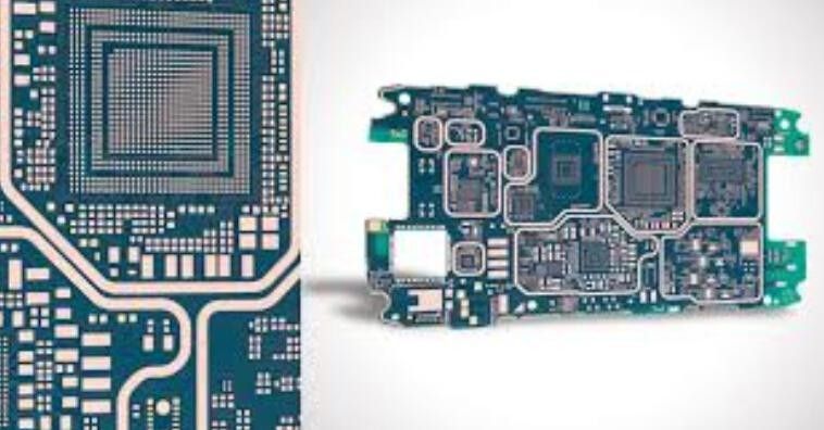 快速成型PCB2层1oz铜厚度绿色Soldmask ENIG/HASL/OSP HDI FR4多层印刷电路板