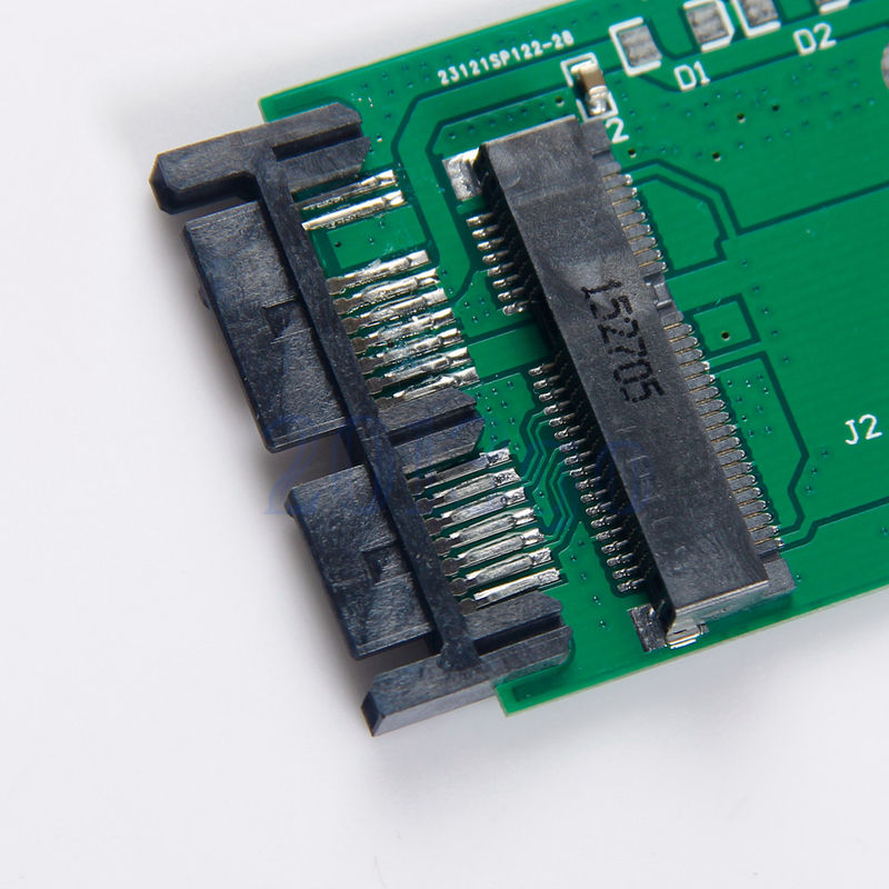 Mini PCIe PCI-e MSATA SSD微型适配器SATA PCBA HG OEM服务FR4材料