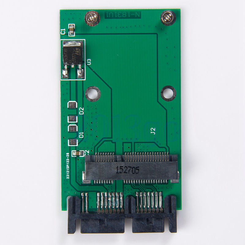Mini PCIe PCI-e MSATA SSD微型适配器SATA PCBA HG OEM服务FR4材料