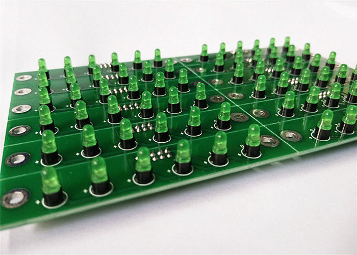 1.6mm厚2OZ 4层FR4 LED照明SMT PCB板组件白色丝网绿色阻焊板