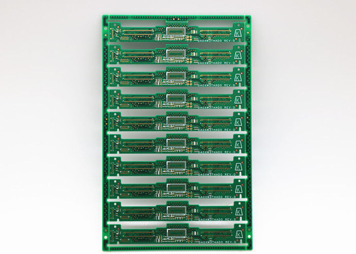 10L HDI 0.1mm盲孔ENIG 2U''2oz软掩模绿色印刷电路板