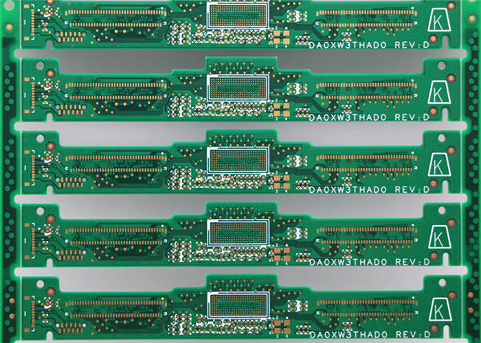 10L HDI 0.1mm盲孔ENIG 2U''2oz软掩模绿色印刷电路板