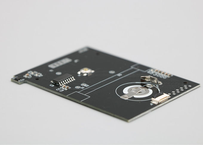 Printed Circuit Board Assembly FR4 6 Layer 1.6mm 1OZ Black Soldermask Flex PCB Boards