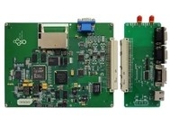 Custom LED PCB Printed Circuit Board Assembly Fr4 Pcb Material silkscreen white soldmark green