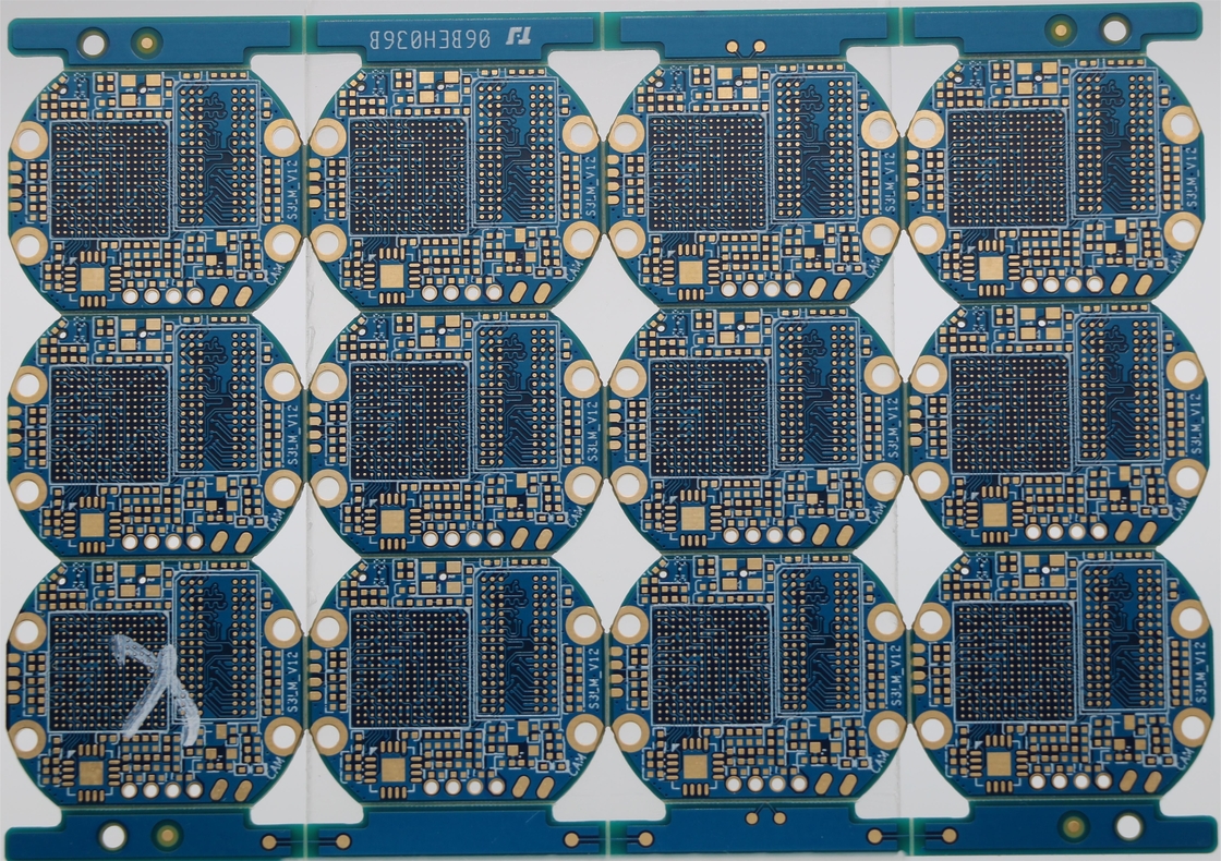 Green Soldmask Multilayer printed electronic circuit 10 Layers Fr4 1-6mm 2oz Copper Thickness electronics manufacturers