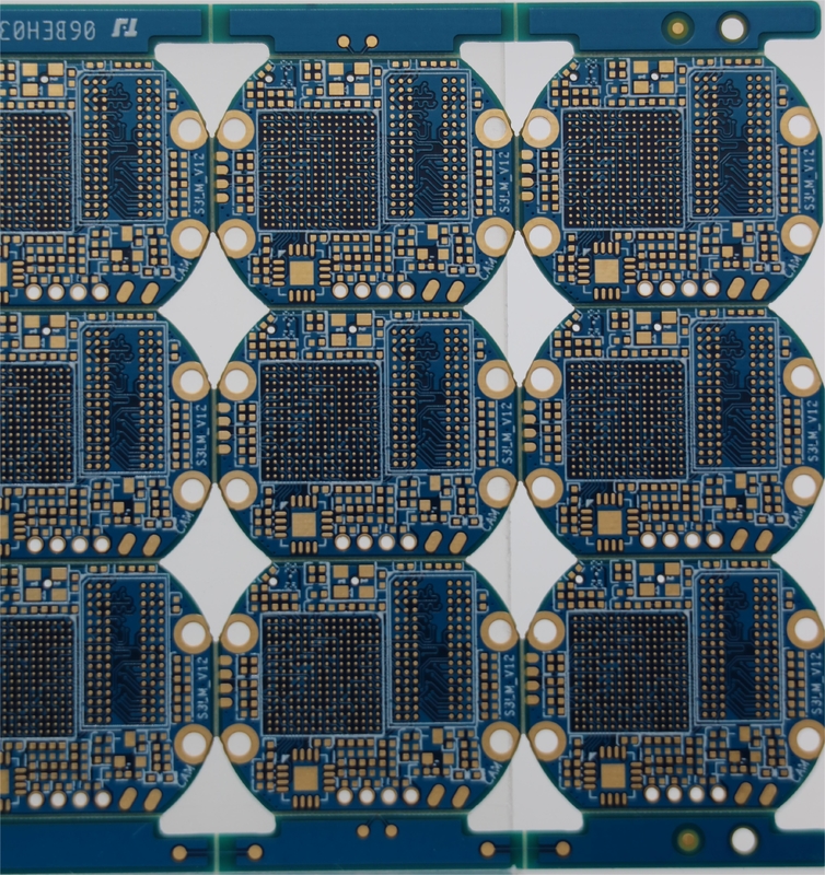 Green Soldmask Multilayer printed electronic circuit 10 Layers Fr4 1-6mm 2oz Copper Thickness electronics manufacturers
