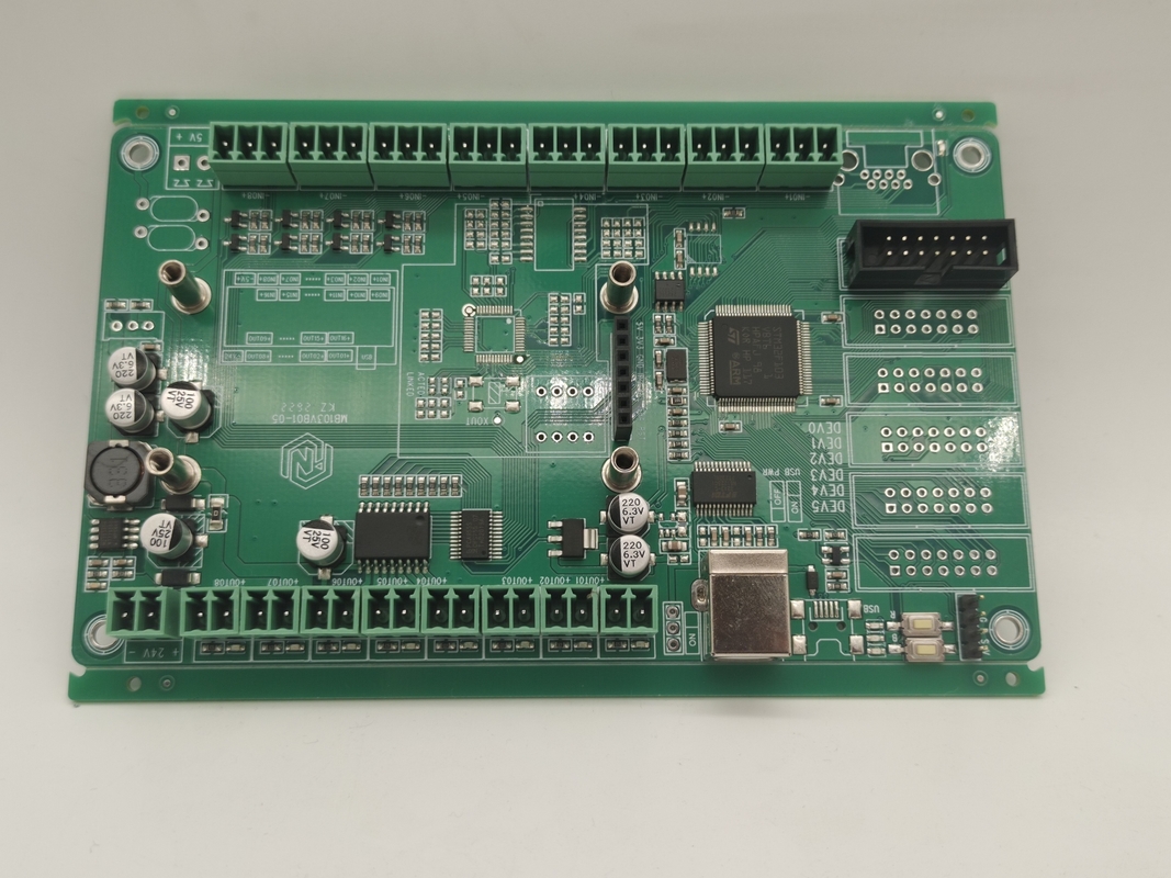 FR4 material 2layers 2OZ 1U'' Green/Blue/Black soldermask HASL/ENIG surface LF PLC PCB Printed Circuit Board