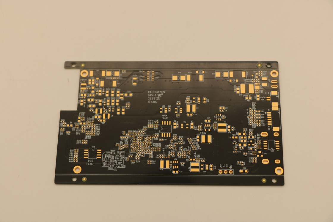 Industrial Control FR4 Material surface treatment Immersion Gold / HASL PCB Board