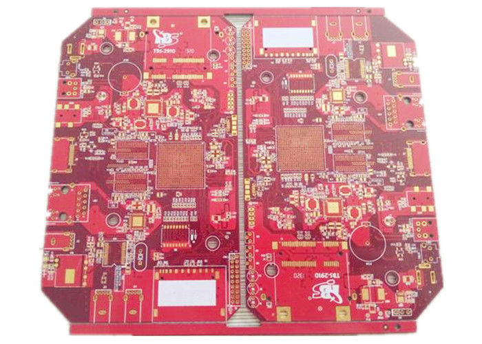 Heavy Copper PCB PCBA 4 Layers FR 4 Red Soldmask