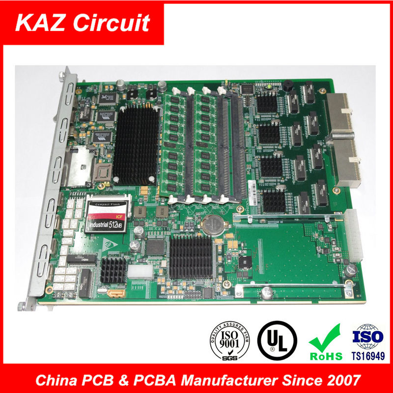 Industrial Control 4 Layer FR4 TG150 1oz ENIG 1-2U"Printed Circuit Board