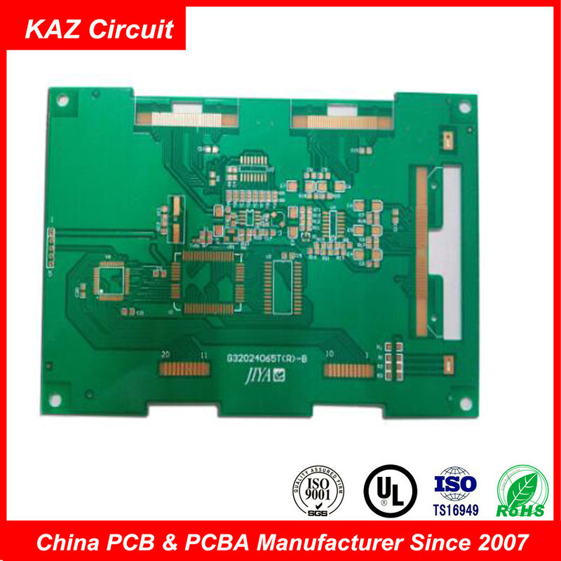 pcba板金ENIG精加工绿色Soldmask 1oz铜多层工业控制pcb工厂白丝网