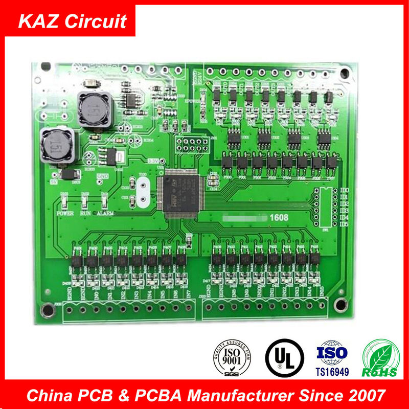 FR4 material 2layers 2OZ 1U'' Green/Blue/Black soldermask HASL/ENIG surface LF PLC PCB Printed Circuit Board