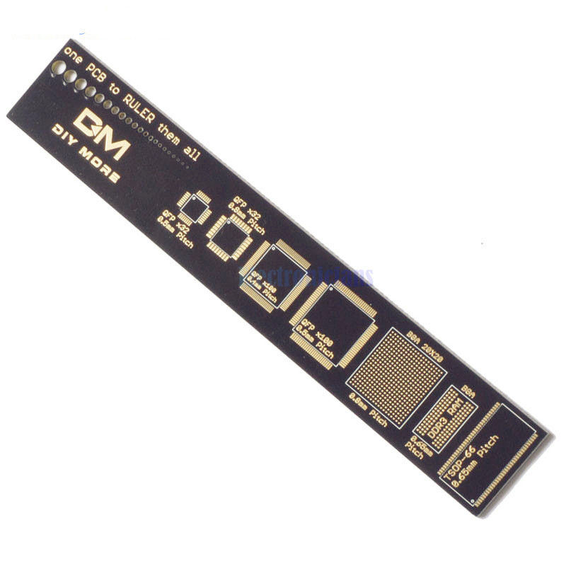 PCB Reference Ruler v2 - 6" PCB Packaging Units for Arduino Electronic Engineers