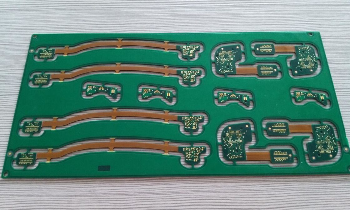 Rigid Flex HDI Printed Circuit Boards 10 Layers 1.6mm Board Thickness