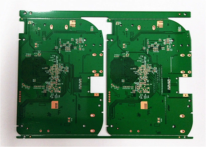 HDI FR4 Rigid Circuit Board Green Soldermask 2OZ Copper With Immersion Gold