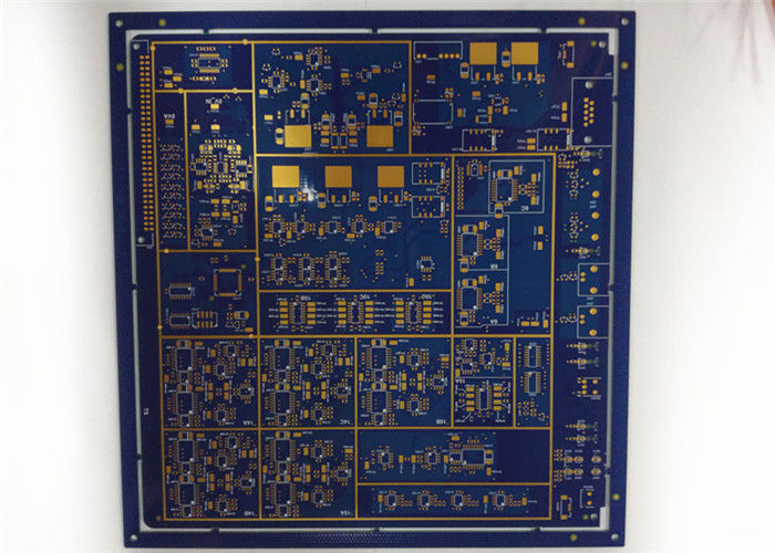 Durable Mulilayer HDI HASL Blue Solder Mask White Silkscreen Printed Circuit Boards