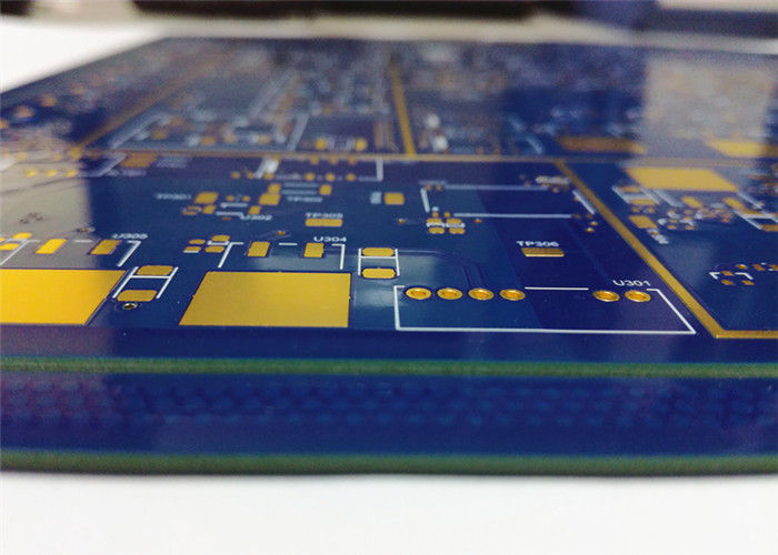 Durable Mulilayer HDI HASL Blue Solder Mask White Silkscreen Printed Circuit Boards