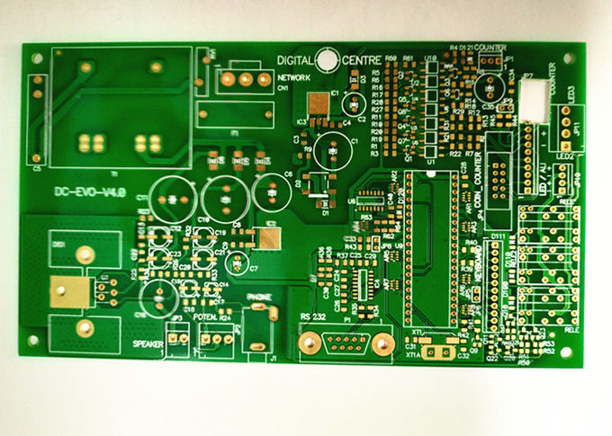 10L Multilayer FR4 1OZ 0.1mm Min Hole Lead Free HDI Printed Circuit Board