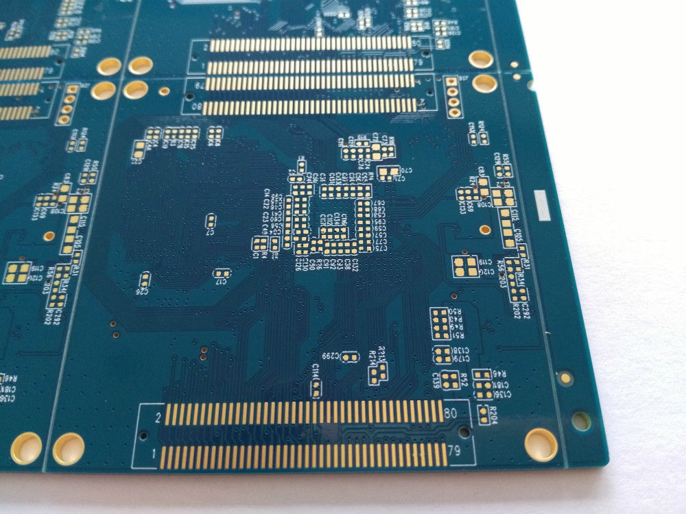 Multilayer Green 4 Layer 2OZ Rigid Printed Circuit Boards Fr4 SMT PCB Assembly
