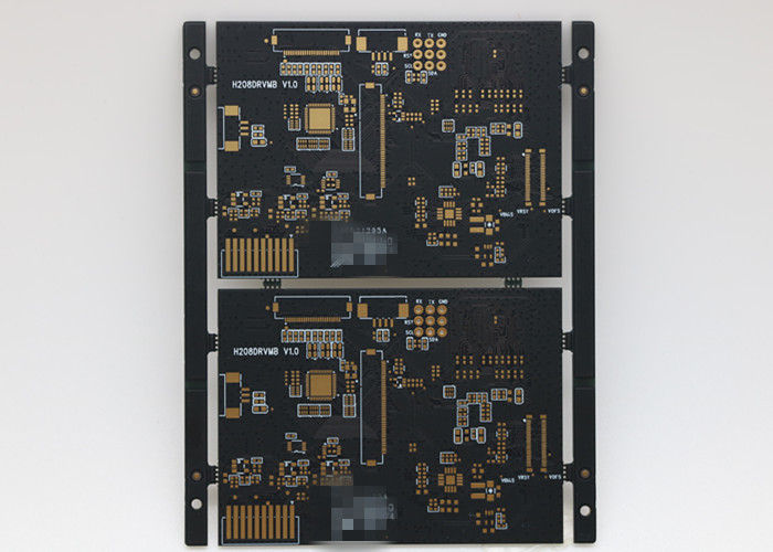 Heavy Copper 6L Black Soldermask Immersion Gold FR4 Print Circuit Board PCB
