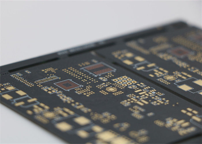 Heavy Copper 6L Black Soldermask Immersion Gold FR4 Print Circuit Board PCB