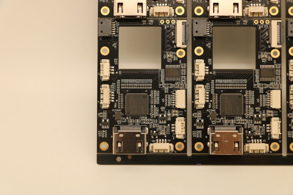 6 Layers Multilayer PCB Board FR4 With Impedance Control ENIG SMT Prototype Pcb Assembly FR4 TG150 20um Quick Turn