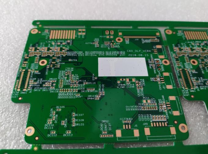 1.0mm Board Thickness With ENIG 1u" Surface Multilayer PCB Board