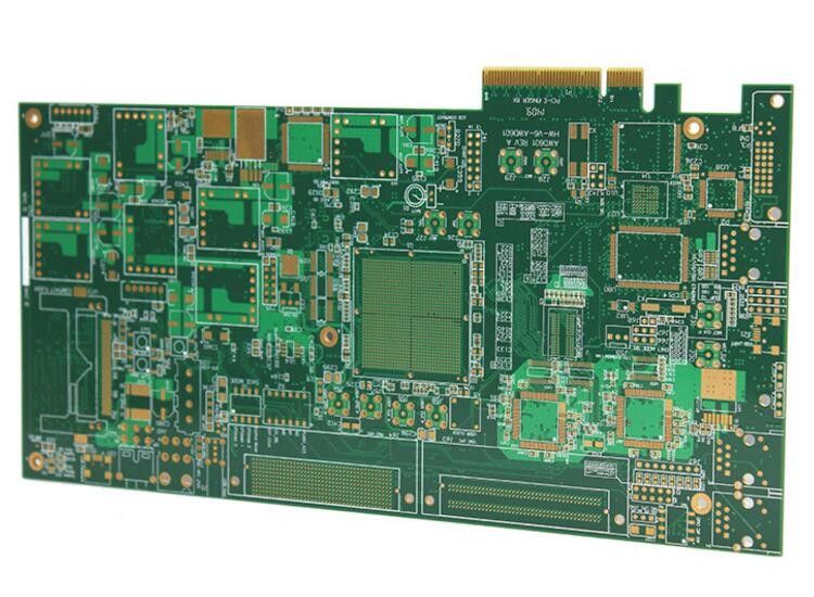 10 layers FR4 ENIG PCB Circuit Board Manufacturing with golden finger