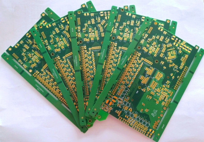 10 layers Multilayer PCB Board immersion gold ENIG 1u" green soldmask white silkscreen