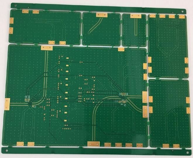Rogers and FR4 Multilayer PCB Circuit Board Gold Plating Edge