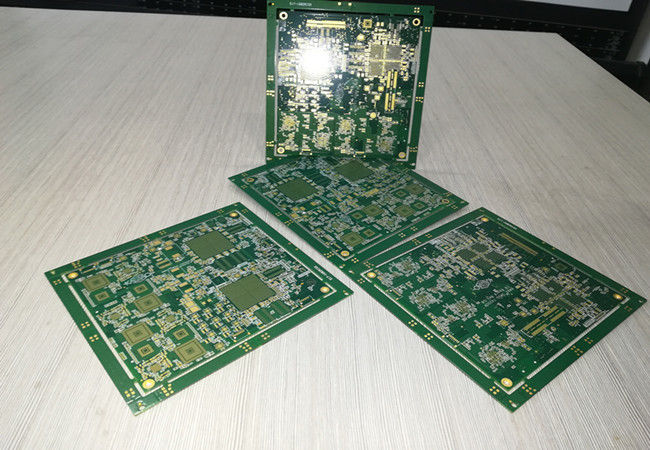 4 layers Multilayer PCB Board ENIG with green soldmask white silkscreen