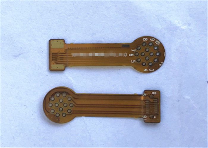 1L 0.1-0.2mm厚白色丝网FPC电路板