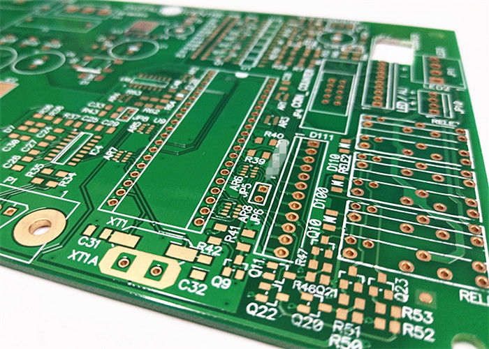刚性PCB和FR4多层PCB板&绿色软掩模&白色丝网ENIG/HASL表面处理