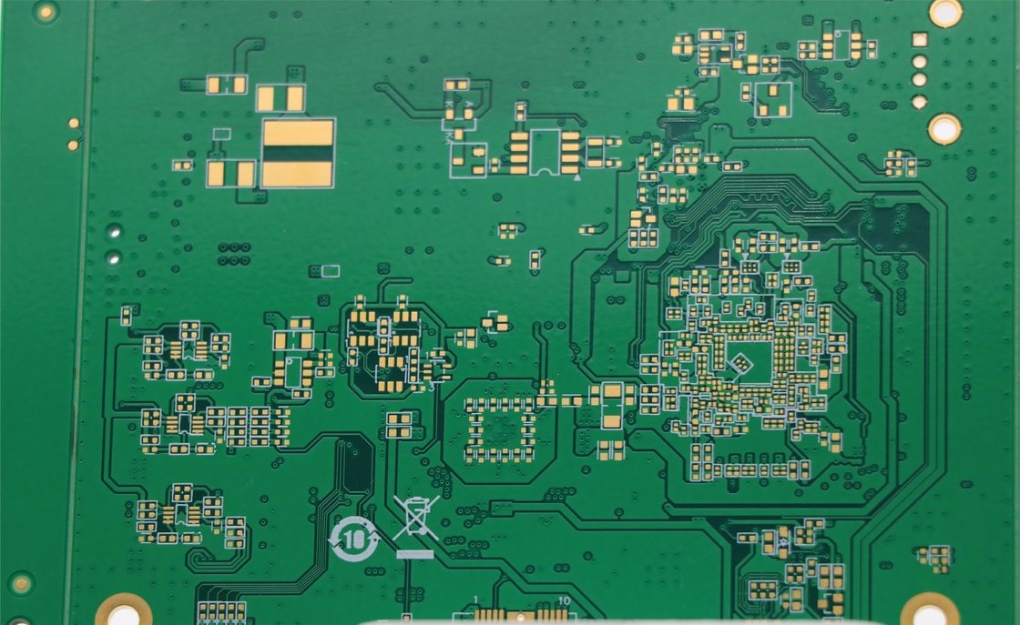 4 Layers 2 OZ FR4 printed Electronics Circuit Board ENIG Surface Black Soldmask Prototype pcb factory