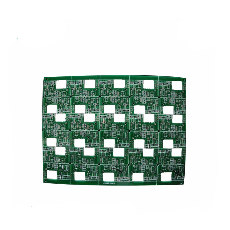 2 Layers FR4 materials HASL/ENIG Surfaces treatment green soldermask Double Sided PCB Board Fabrication for Smart Lock