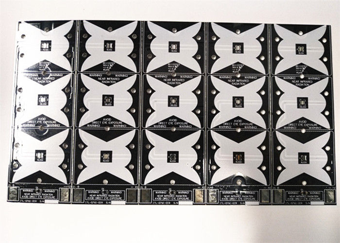 LED Aluminum Light Single Layer Black Soldmask Print Circuit Board PCB Board