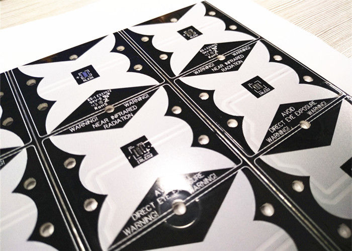 LED Aluminum Light Single Layer Black Soldmask Print Circuit Board PCB Board
