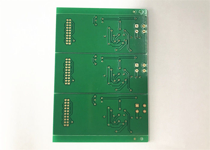FR4 4 Layer 2U'' 2OZ HASL/ENIG Surface PCB Prototype ENIG Green Soldmask White Silkscreen With Gold Finger