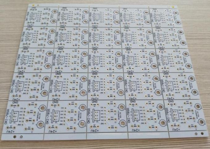 1oz Copper Thickness White Soldmask HASL Surface PCB Printed Circuit Board