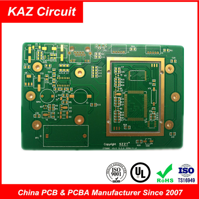 10 Layers 3.0mm FR4 1oz ENIG Electronic Printed Circuit Board PCB