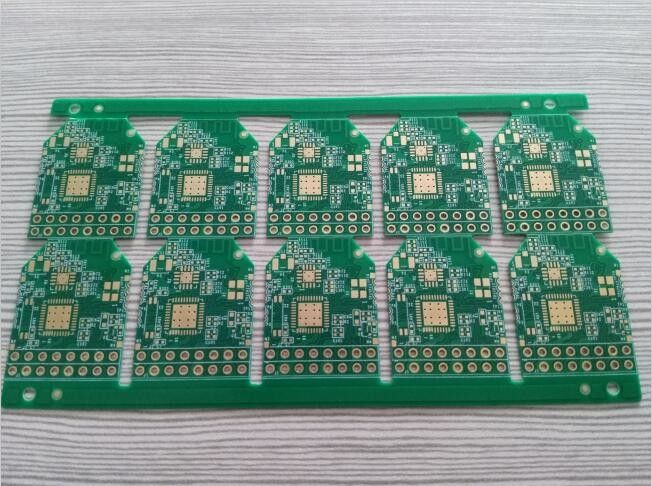1.0mm Thickness 0.5z Copper Green Somdask 2 Layers PCB Printed Circuit Board