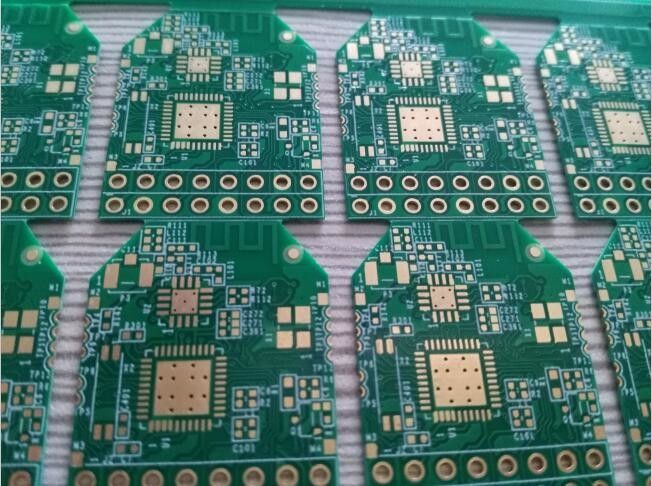 1.0mm Thickness 0.5z Copper Green Somdask 2 Layers PCB Printed Circuit Board
