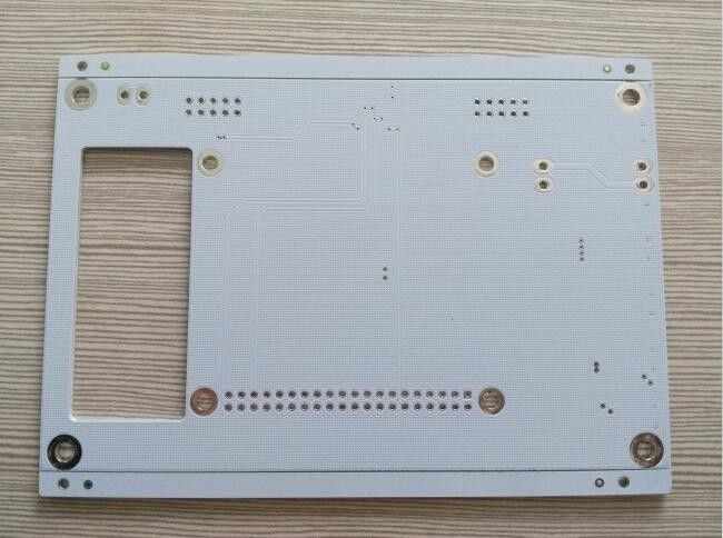 2oz Copper HASL Lead Free 0.063" Thickness White Soldmask Electronic Printed Circuit Board