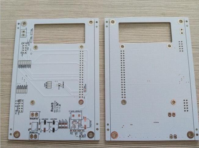 2oz Copper HASL Lead Free 0.063" Thickness White Soldmask Electronic Printed Circuit Board