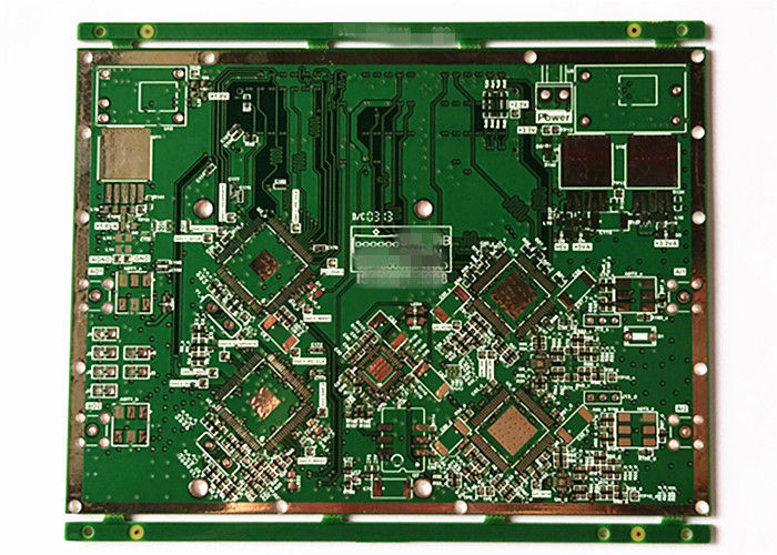 2OZ Multilayer FR4 Green Soldermask Immersion Silver Electronic Printed Circuit Board