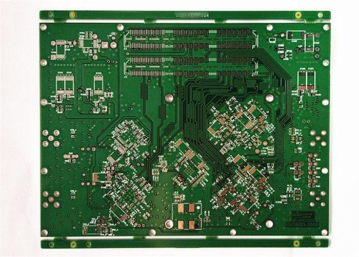 2OZ Multilayer FR4 Green Soldermask Immersion Silver Electronic Printed Circuit Board