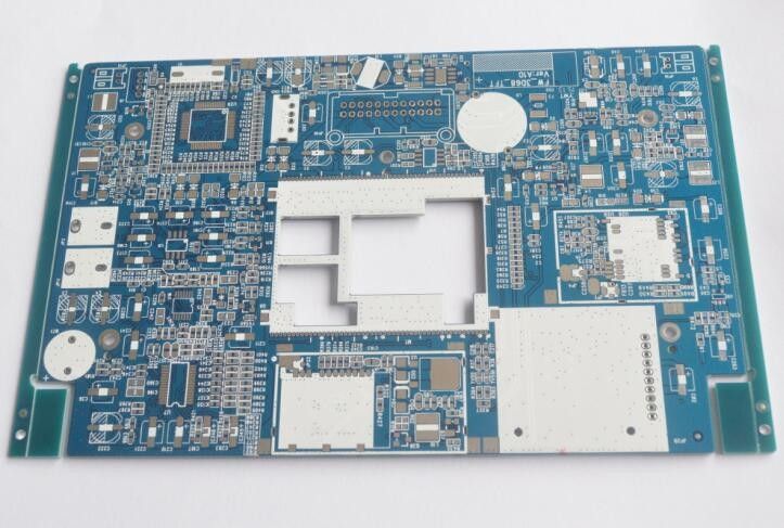 1.6mm Thickness HASL LF Surface Blue Soldmask Electronic Printed Circuit Board