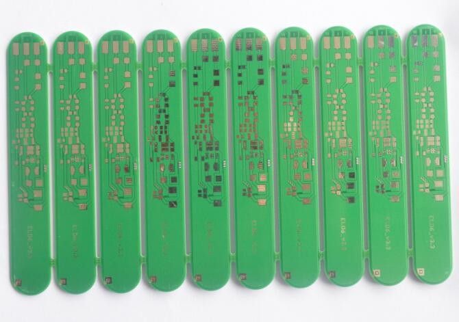 Double Sided Immersion Gold Surface Treatment 2 Layers FR4 Electronic Circuit Board