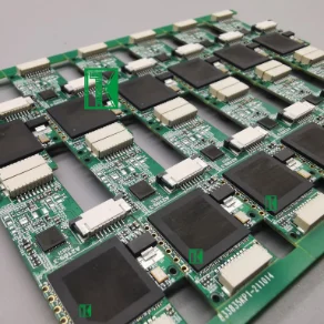 FR4 ENIG SMT PCB Assembly BGA POP 4 Layer 1.6mm 1OZ Green Soldermask